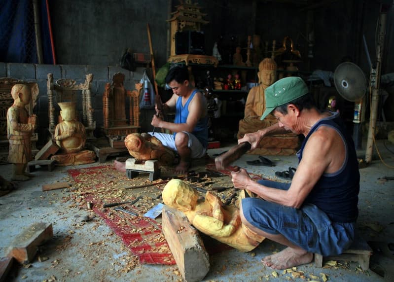 Villaggio degli scultori di Bảo Hà - ảnh địa điểm 3