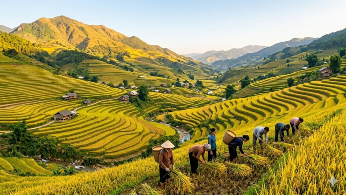 Ruộng bậc thang Chư Xê