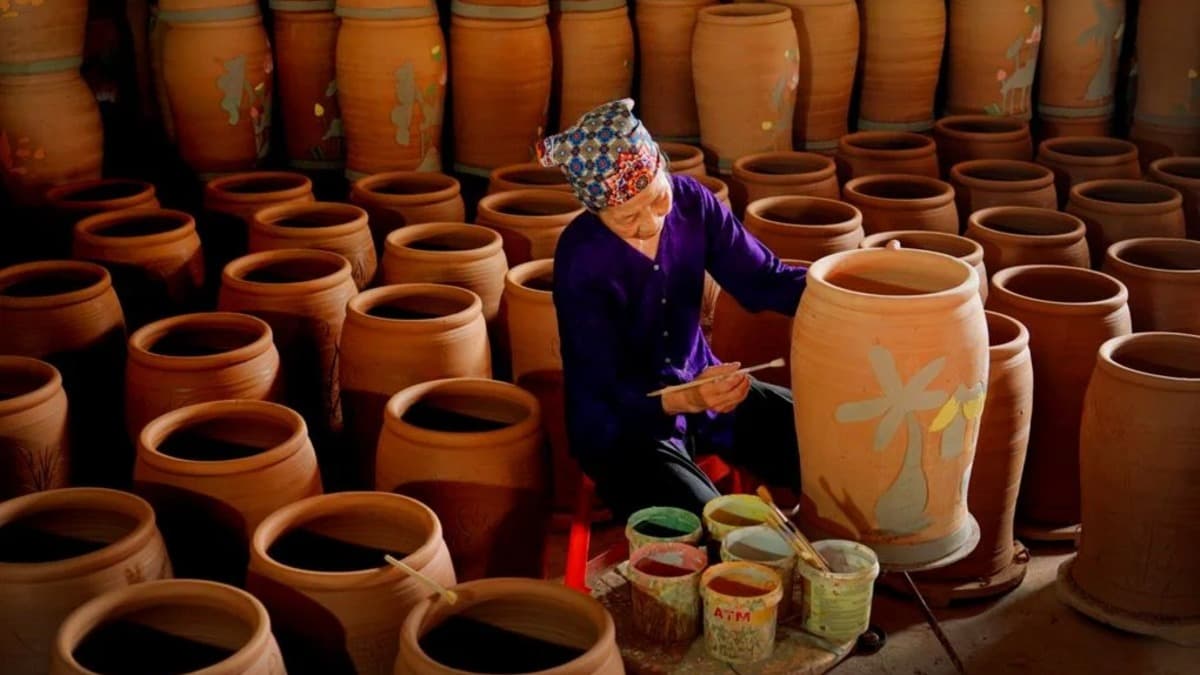푸랑 도자기 마을 (Làng gốm Phù Lãng)