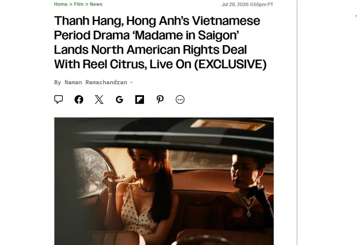 ‘Mesdames Thanh Sắc’ nhận phản hồi đầu tiên từ khán giả quốc tế