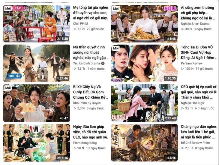 Cục Điện ảnh ra văn bản ‘nóng’ về phim ngắn tràn ngập trên mạng