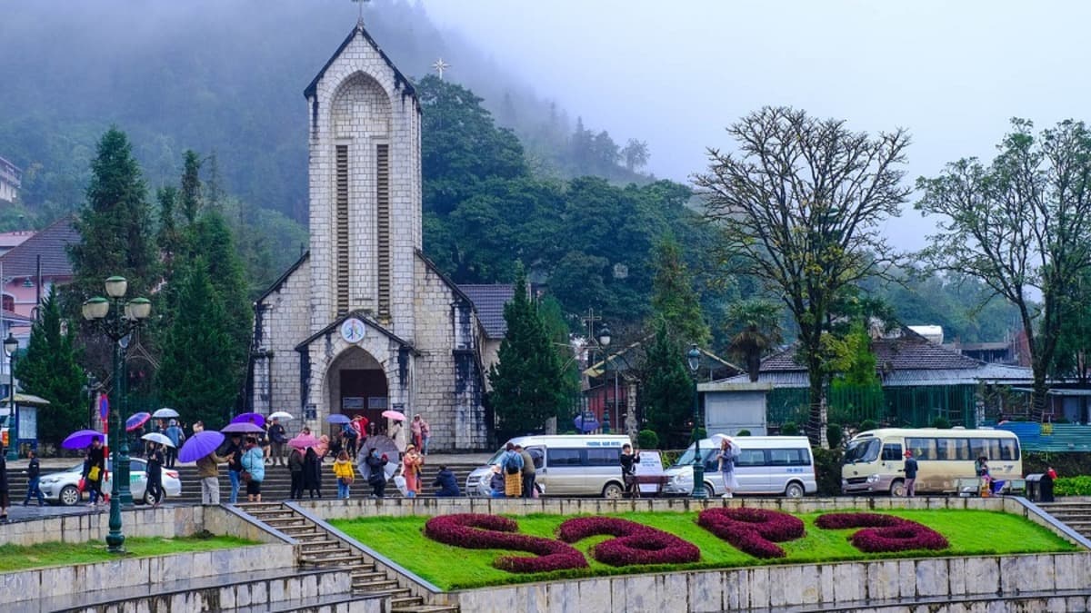 Église en pierre de Sa Pa